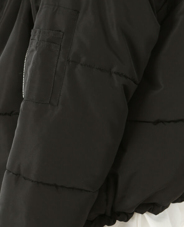 Doudoune oversized noir - Pimkie