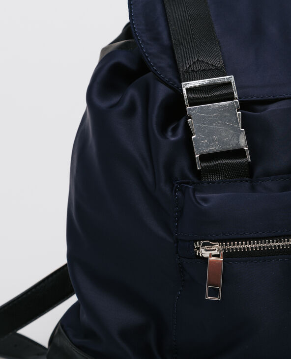 Sac à dos bimatière bleu - Pimkie