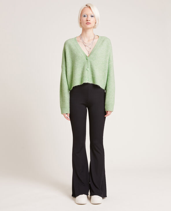 Gilet côtelé vert - Pimkie