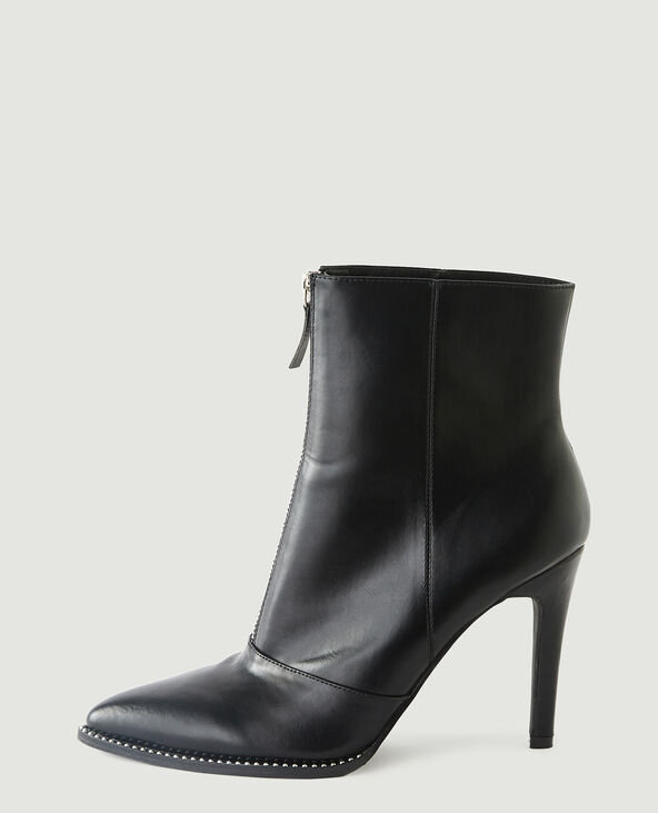 Bottines talons aiguille noir - Pimkie