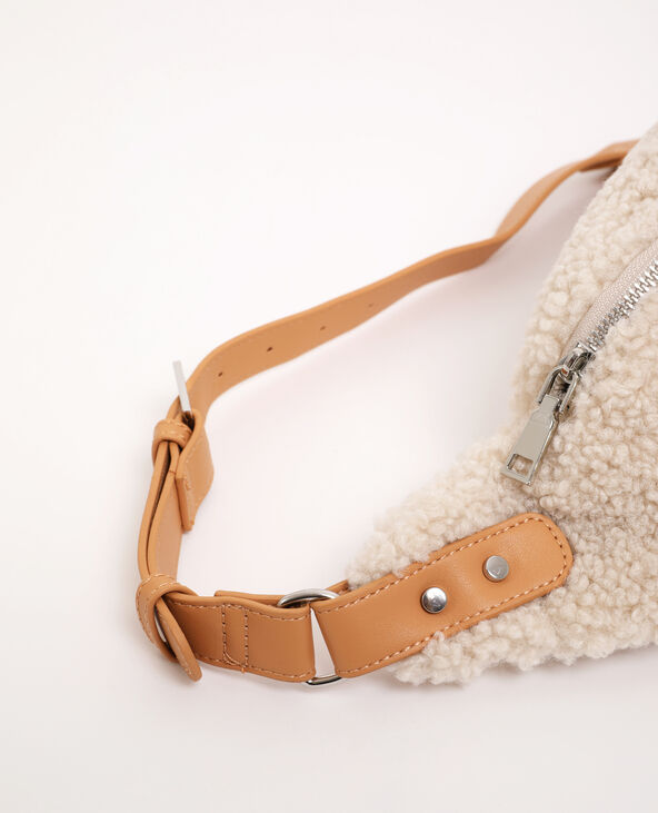 Sac banane mouton blanc - Pimkie
