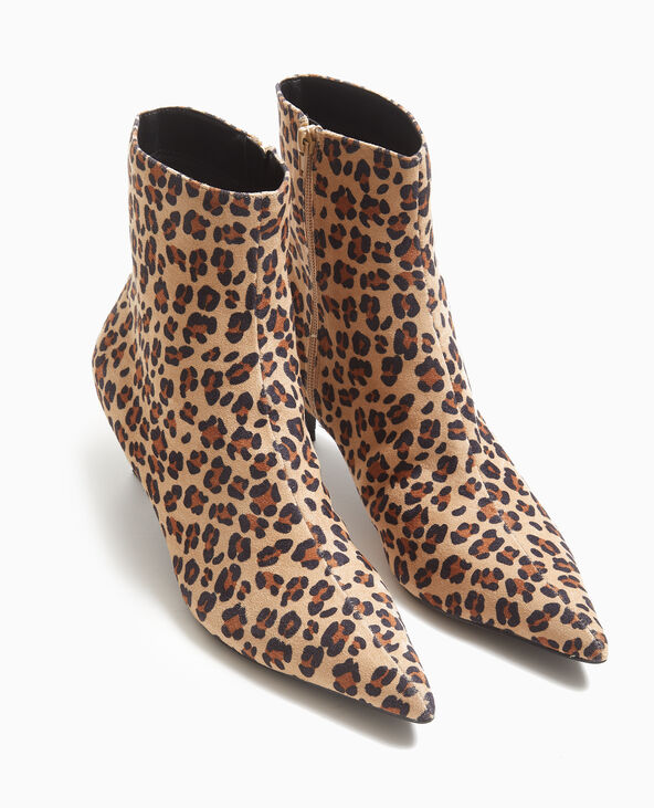 Boots pointues petits talons beige - Pimkie