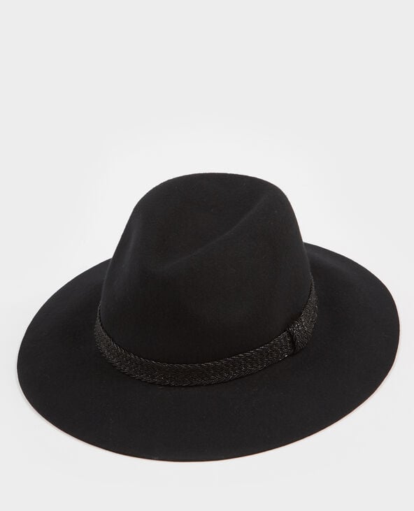 Chapeau fedora noir - Pimkie