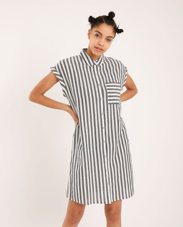 Robe chemise rayee Pimkie
