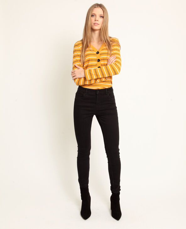 T-shirt rayé jaune ocre - Pimkie