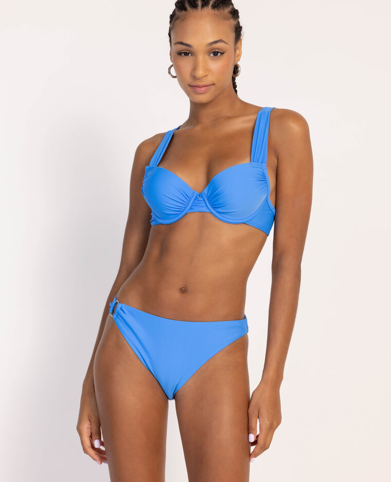 Haut de maillot corbeille push up bleu - Pimkie