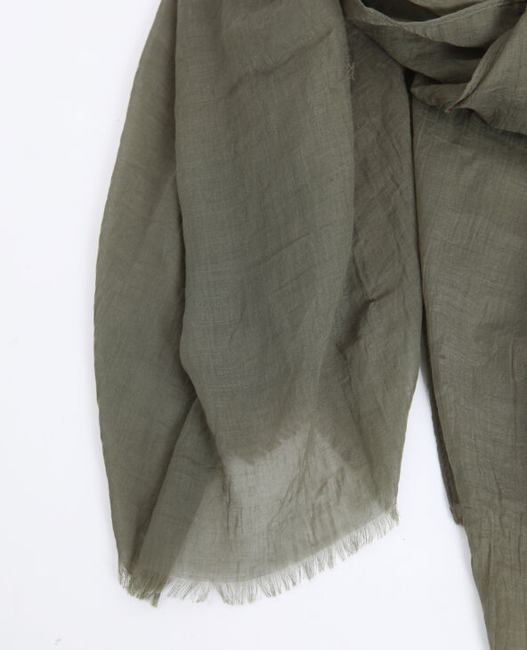 Foulard léger taupe - Pimkie