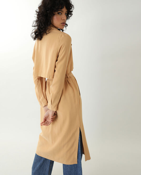 Trench long camel - Pimkie