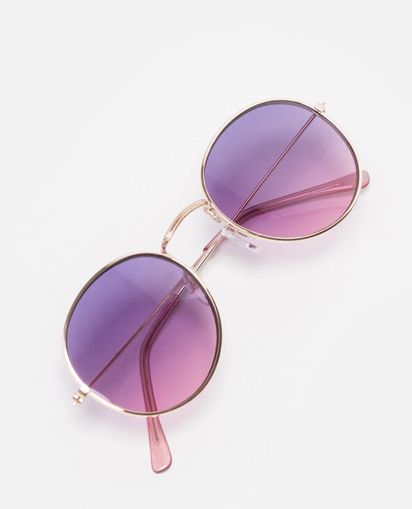 Lunettes de soleil rondes noir - Pimkie