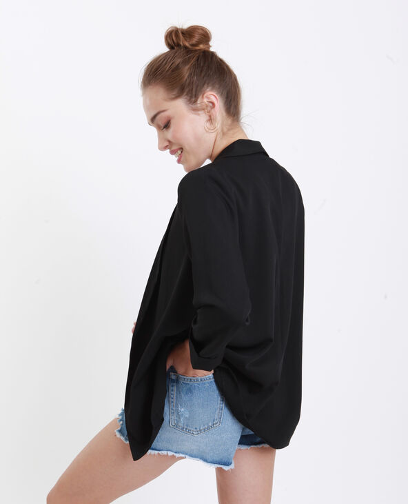 Blazer manches 3/4 noir - Pimkie