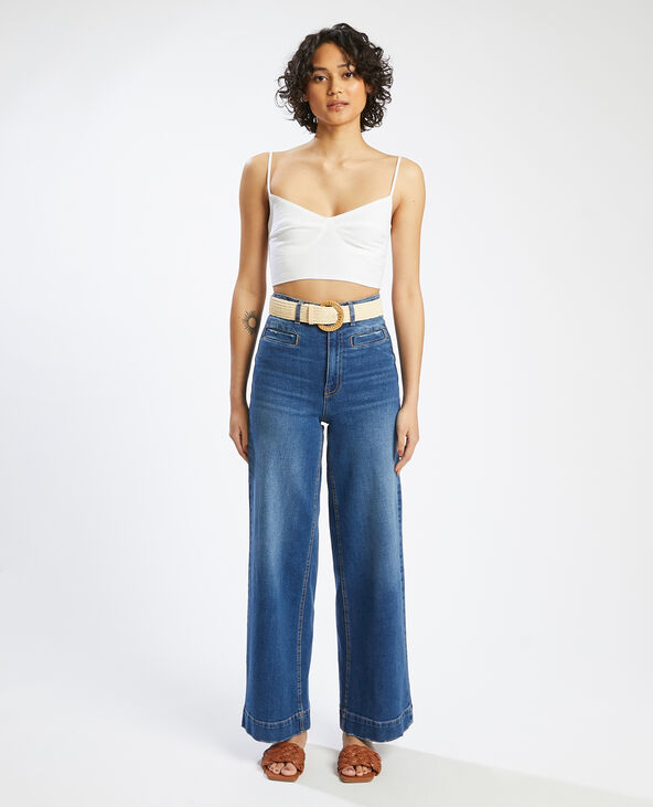 Brassière fines bretelles blanc - Pimkie