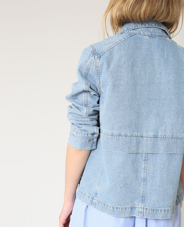 Veste en jean bleu - Pimkie