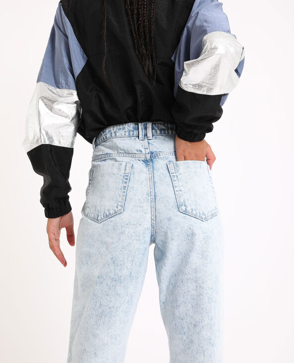 Jean mom bleached Jean bleached - Pimkie