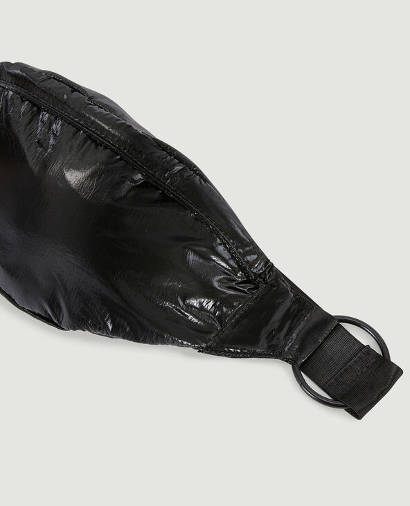 Sac banane avec anneau noir - Pimkie