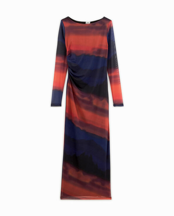 Robe longue en tulle rouge - Pimkie
