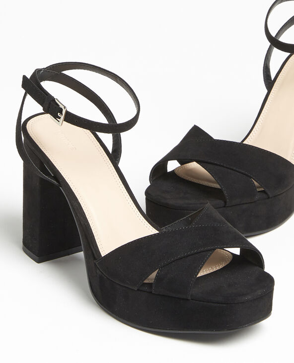 Sandales plateforme noir - Pimkie