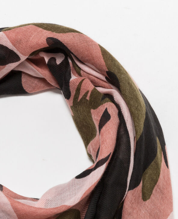 Foulard camouflage vert kaki - Pimkie