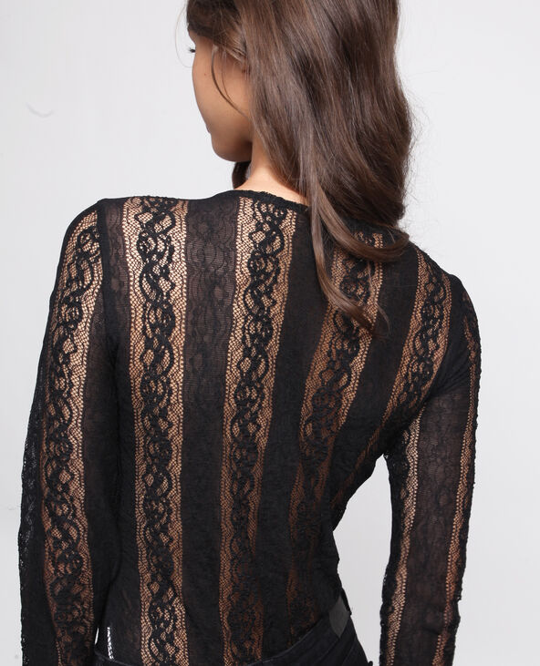Body en dentelle noir - Pimkie