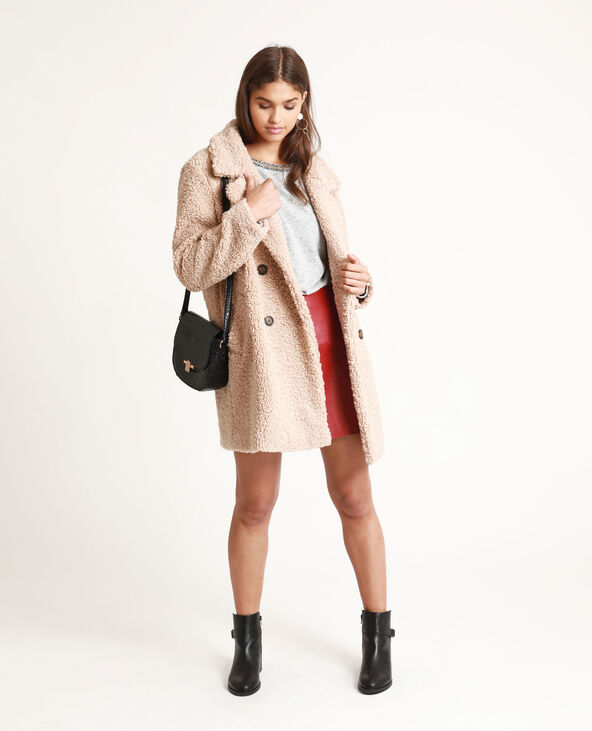 Manteau imitation mouton