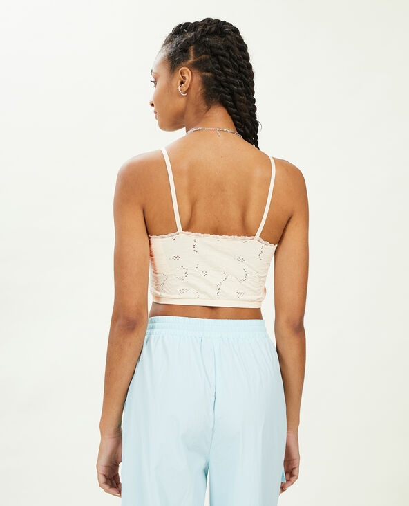 Débardeur brassière sans couture beige - Pimkie