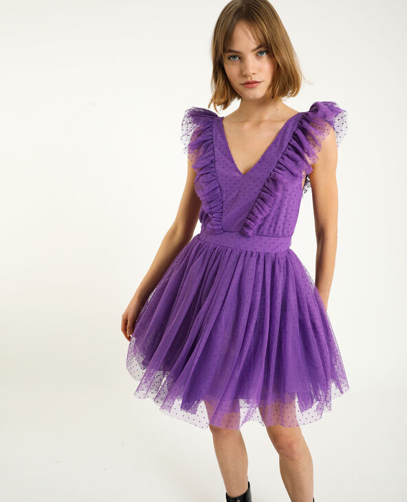 Robe tutu plumetis
