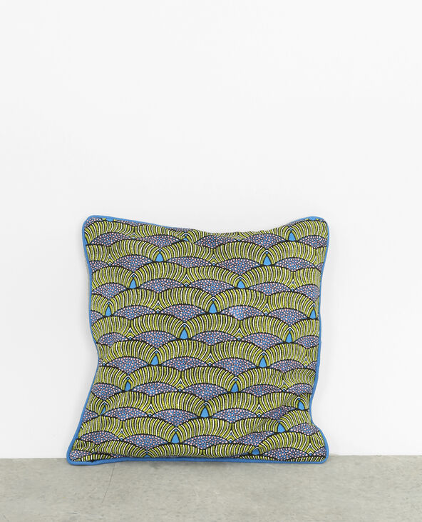 Housse de coussin imprimée bleu - Pimkie