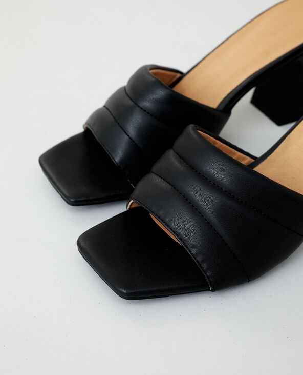 Mules à talons noir - Pimkie