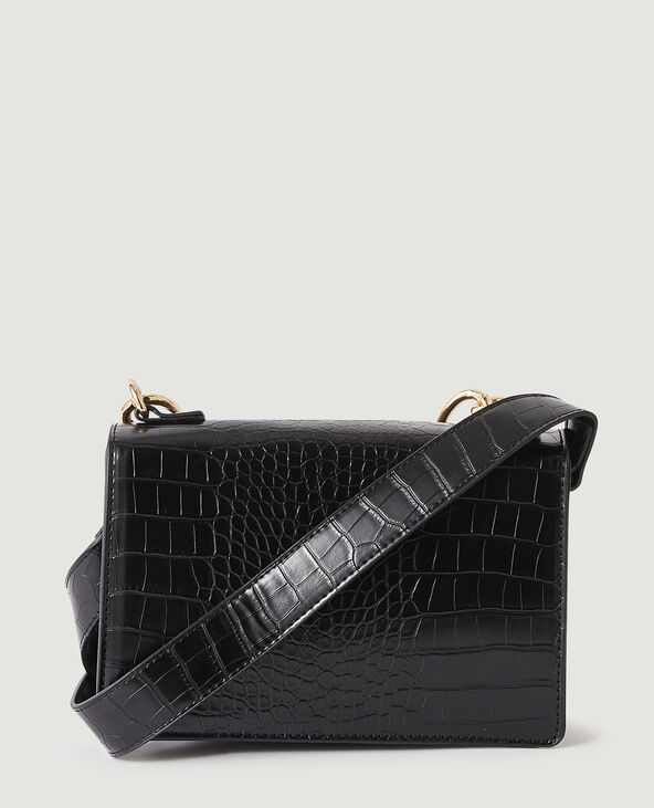 Sac bandouliere hotsell croco