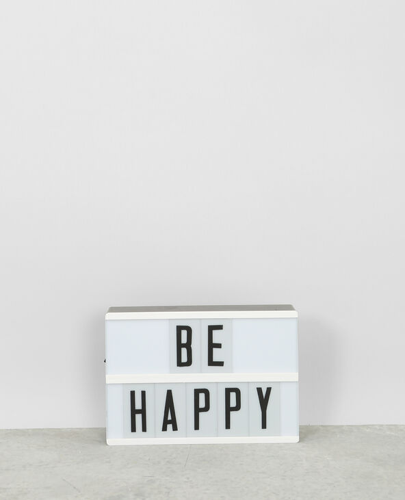 Petite light box blanc - Pimkie