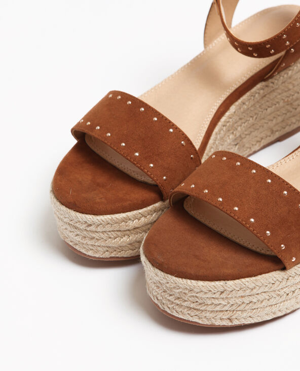 Sandales plateforme marron deals