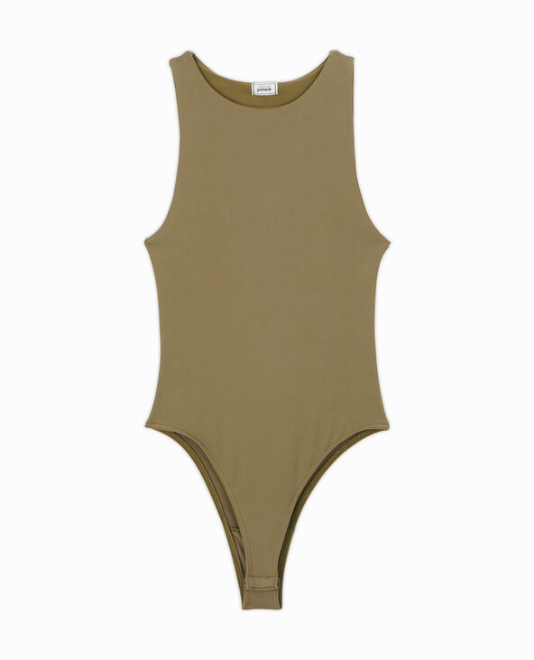 Body sans manche vert kaki - Pimkie