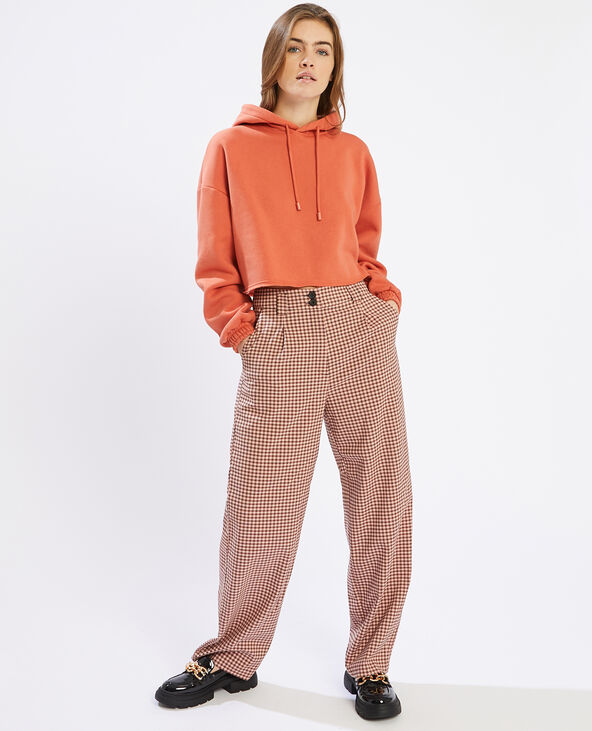 Pantalon 2025 carreaux stradivarius