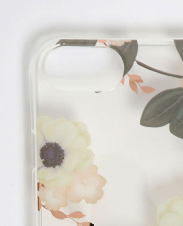 Coque à fleurs compatible iPhone lilas - Pimkie