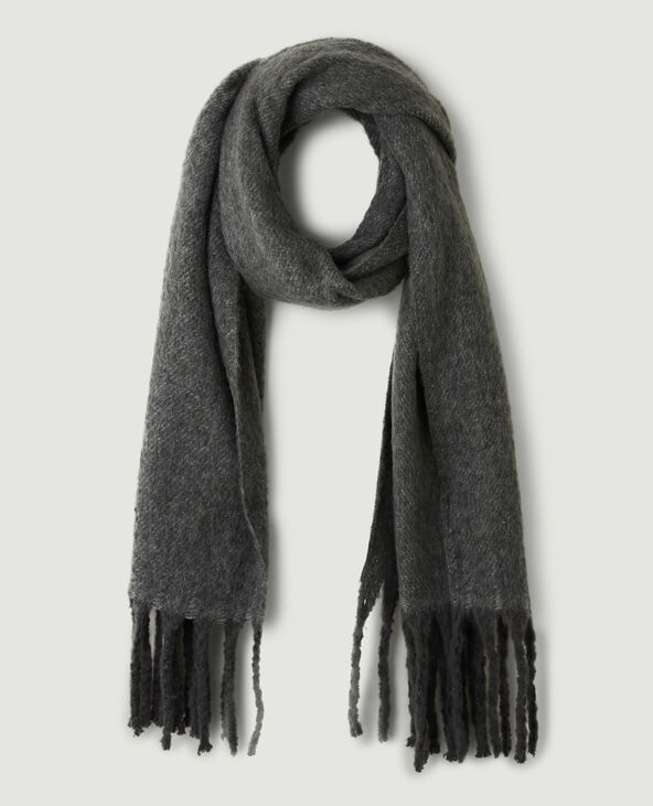 Echarpe XXL gris foncé - Pimkie