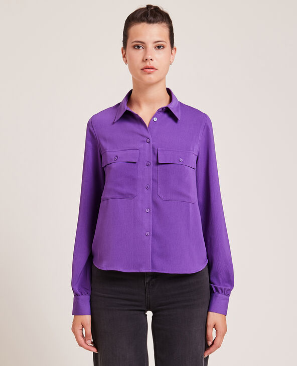 Chemise fluide violet - Pimkie