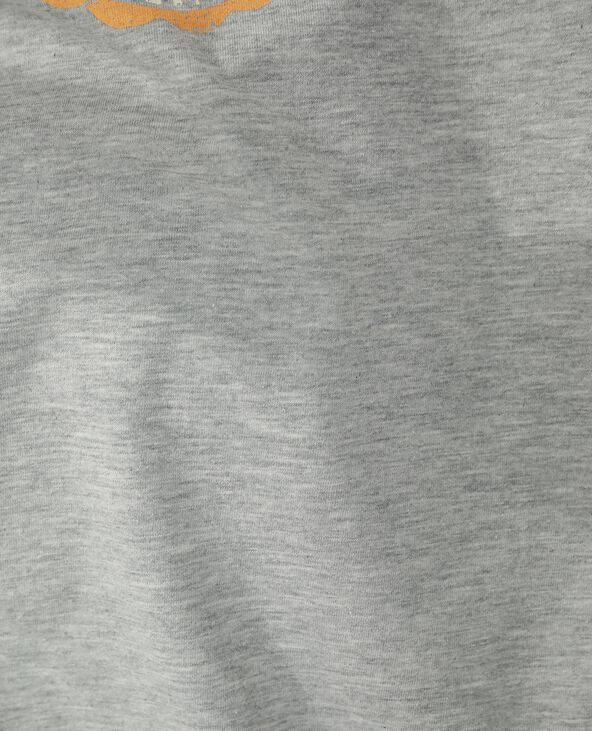 T-shirt oversize gris chiné - Pimkie