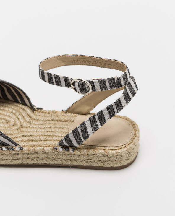Sandales en paille beige - Pimkie