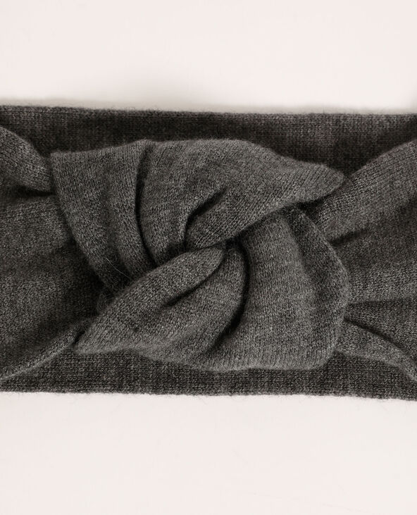 Headband tricot gris chiné - Pimkie