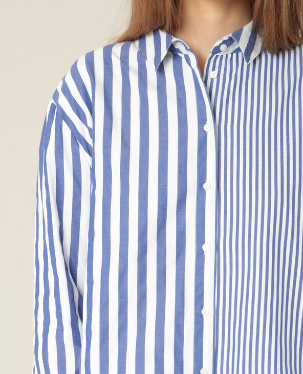 Chemise à rayures blanc - Pimkie
