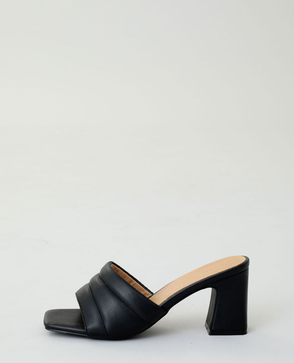 Mules à talons noir - Pimkie