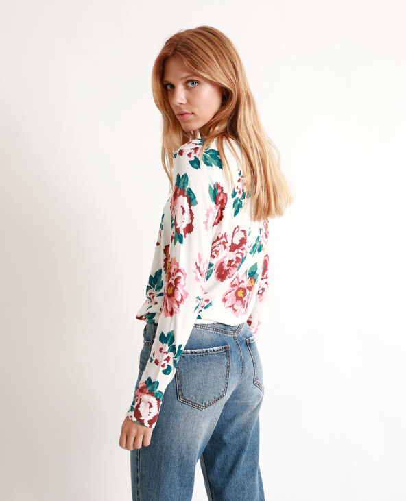 Pull fleurs