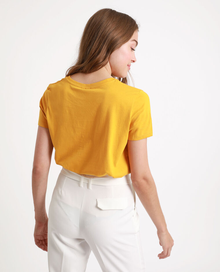 T-shirt Honey orange - Pimkie