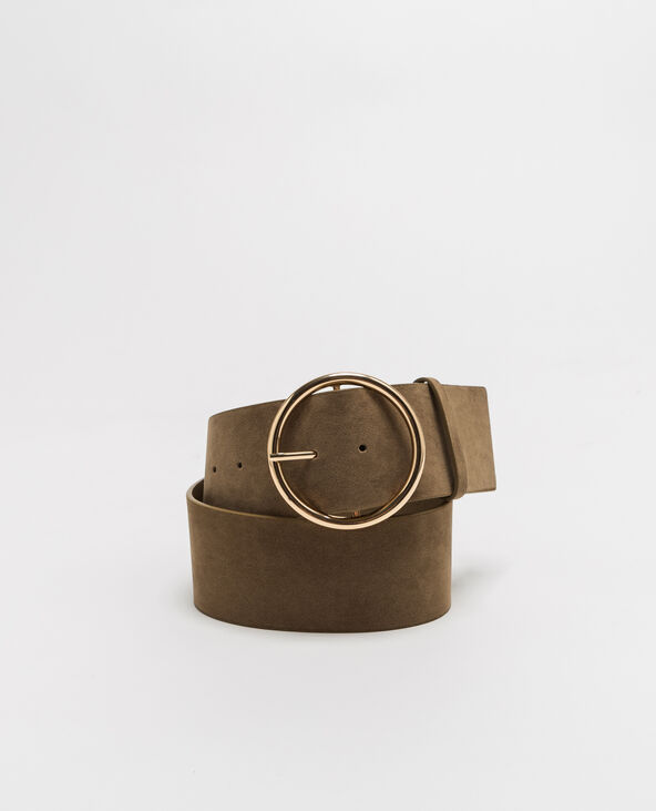 Ceinture large taupe - Pimkie