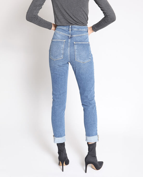 Jean slim taille haute bleu - Pimkie