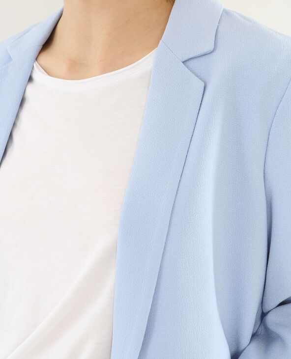 Blazer en crêpe violet - Pimkie