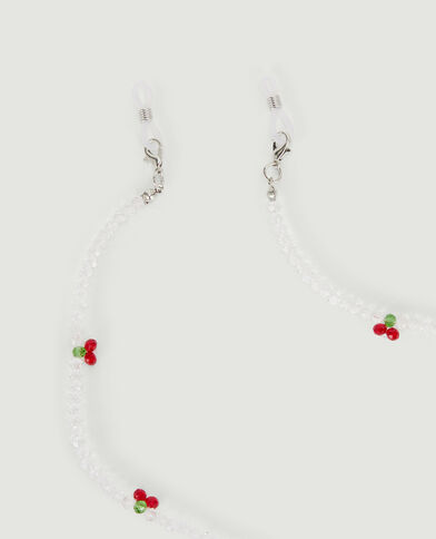 Chaîne pour lunettes blanc - Pimkie