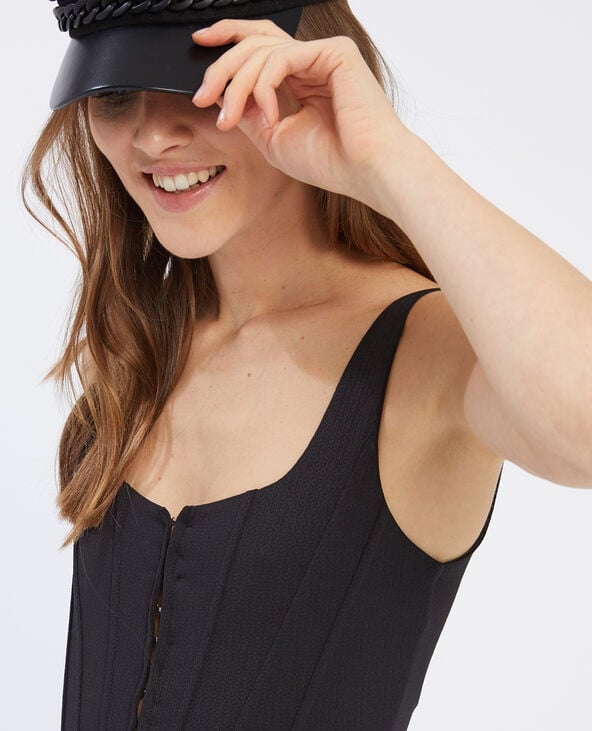 Brassière corset noir - Pimkie
