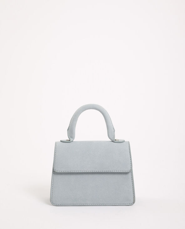 Mini sac suédine bleu clair - Pimkie