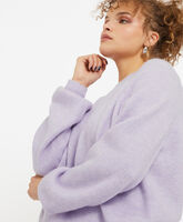 Pull Gilet Femme Maille Rose Violet Bleu Oversize Pimkie