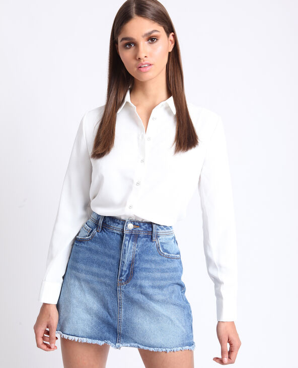 Chemise fluide blanc - Pimkie